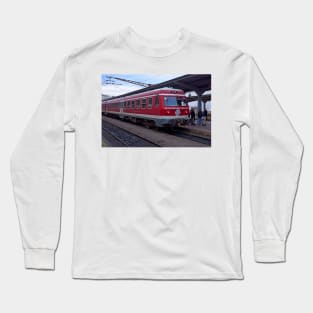 Romanian Railcar at Bucharest Long Sleeve T-Shirt